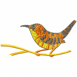 Small Birds Embroidery Design 5